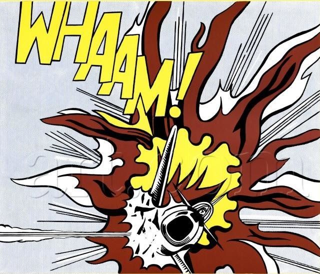 2010 Whaam 2 roy lichtenstein